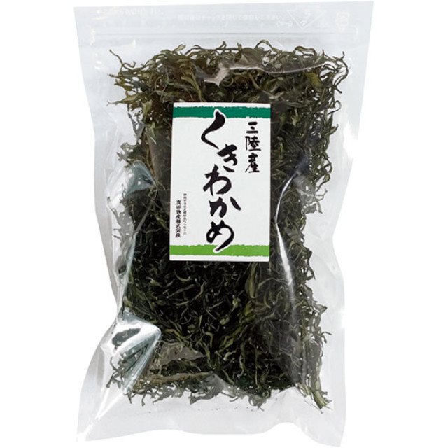 真田物産)乾燥糸切りくきわかめ(三陸産)40g