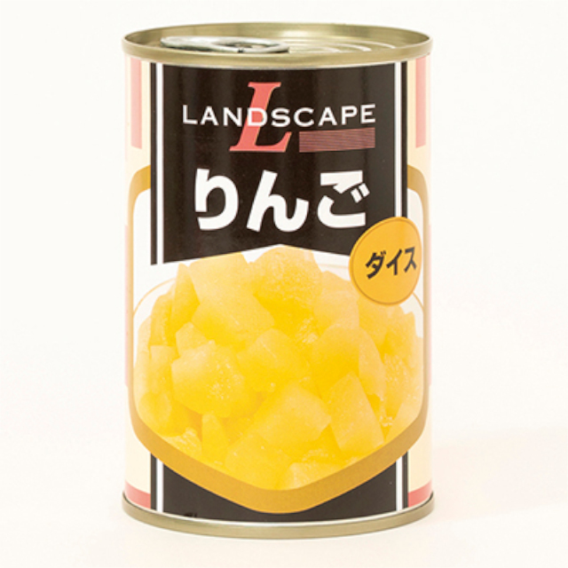 マックストレーディング)ＬＡＮＤＳＣＡＰＥりんごダイス4号缶【新商品】