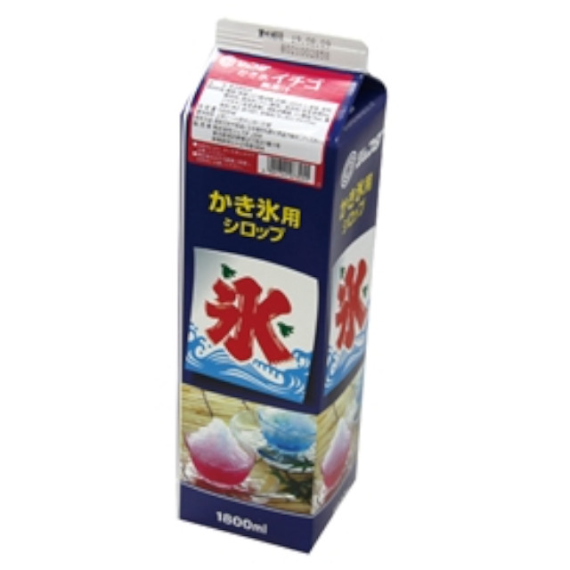 かき氷 イチゴ 1.8L紙パック【季節限定4月-8月】