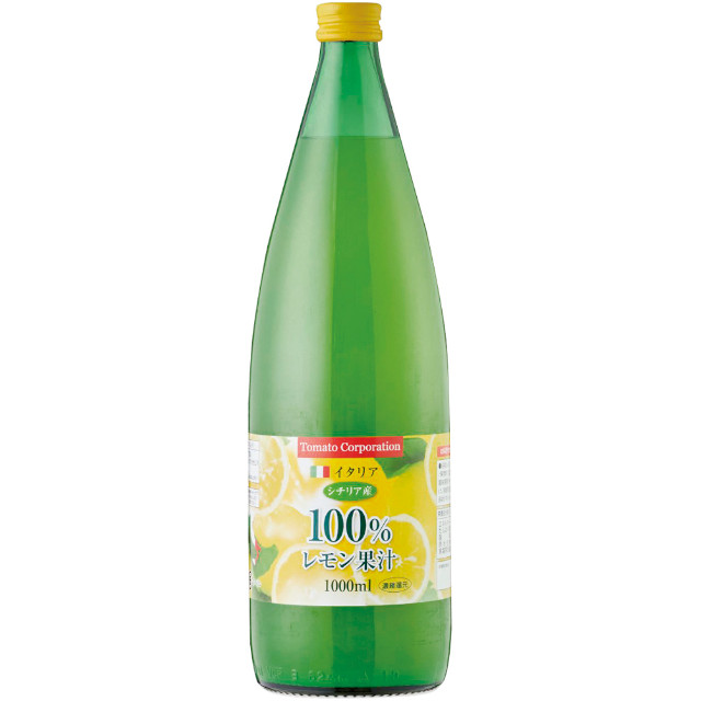 トマトコーポレーション)レモン果汁100%濃縮還元1000ml【新商品】