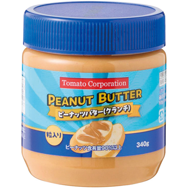 トマトコーポレーション)ピーナッツバター(クランチ)340g【新商品】