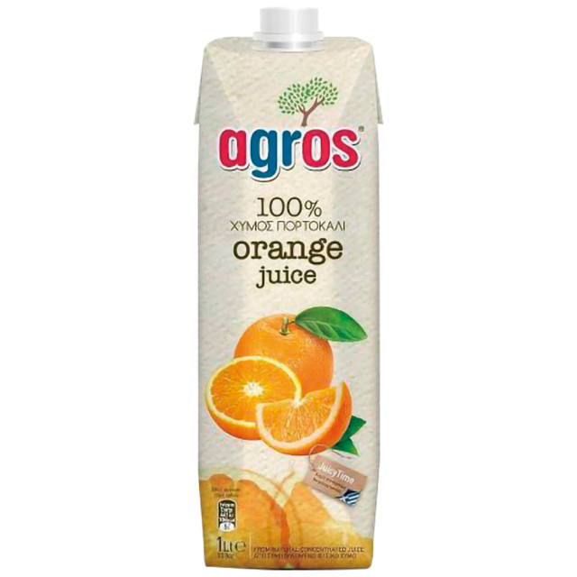 天長食品工業)agrosオレンジジュース1L【新商品】