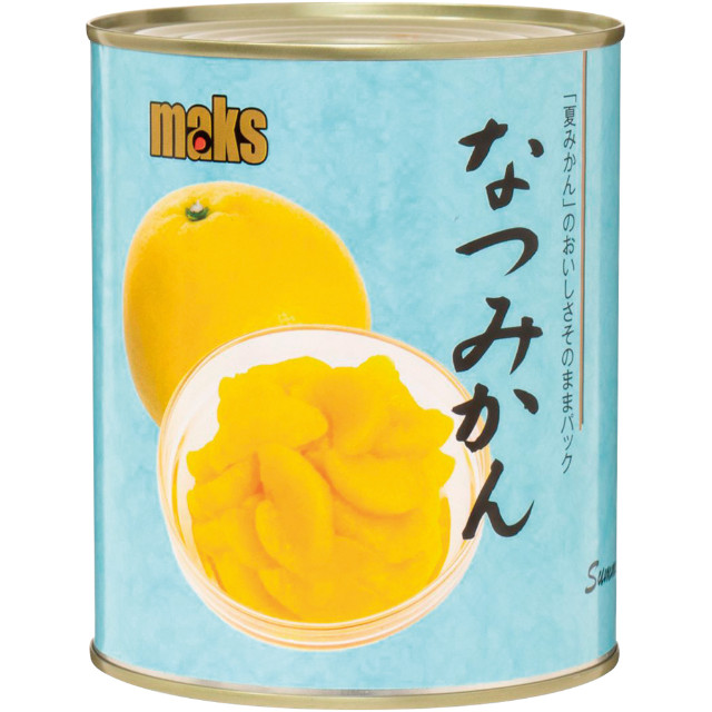 【介護】マックストレーディング)なつみかん2号缶(固形480g、内容総量850g)【新商品】