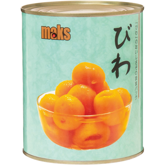 【介護】マックストレーディング)びわホール2号缶(固形340g、内容総量850g)【新商品】