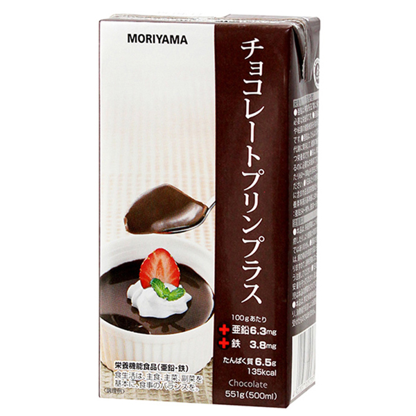 MORIYAMAチョコレートプリンプラス551g【季節限定10月-2月】【新商品】