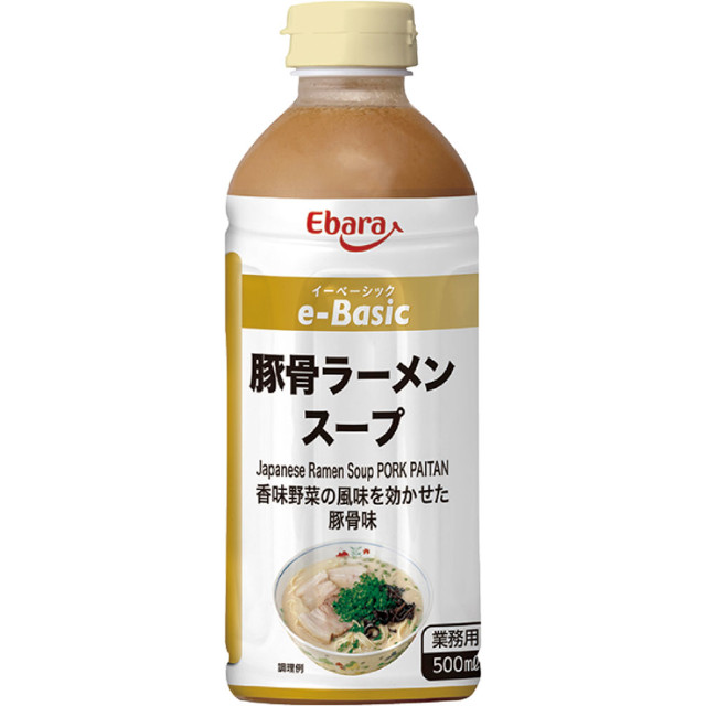 エバラ食品工業)e－Basic豚骨ラーメンスープ500ml【新商品】