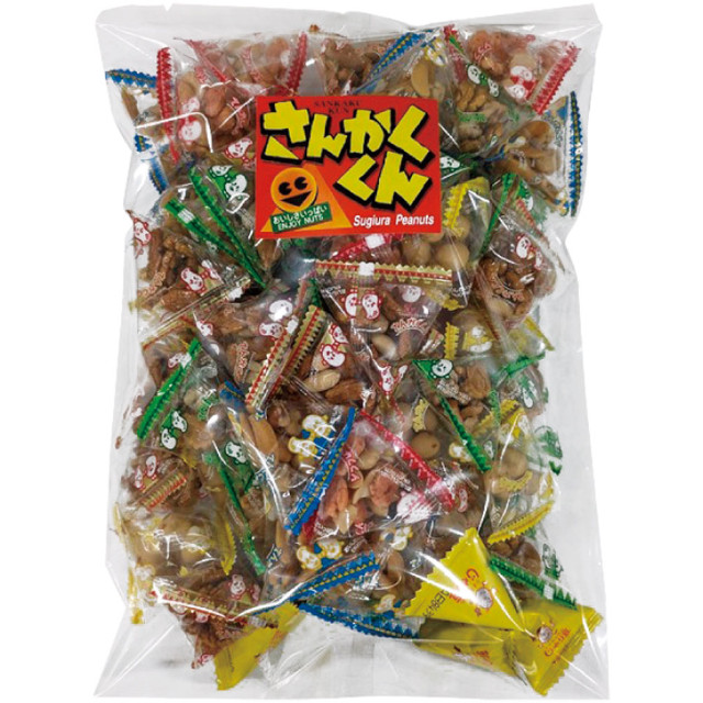 スギウラピーナッツ)さんかくくん350g【新商品】