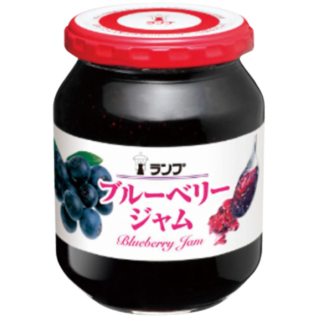 アヲハタ)ランプ ブルーベリージャム 380gビン【旧商品 660467 からの切り替え】