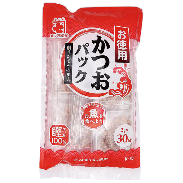 かね七)かつおパックK-30 2g×30袋【旧商品 650250 からの切り替え】