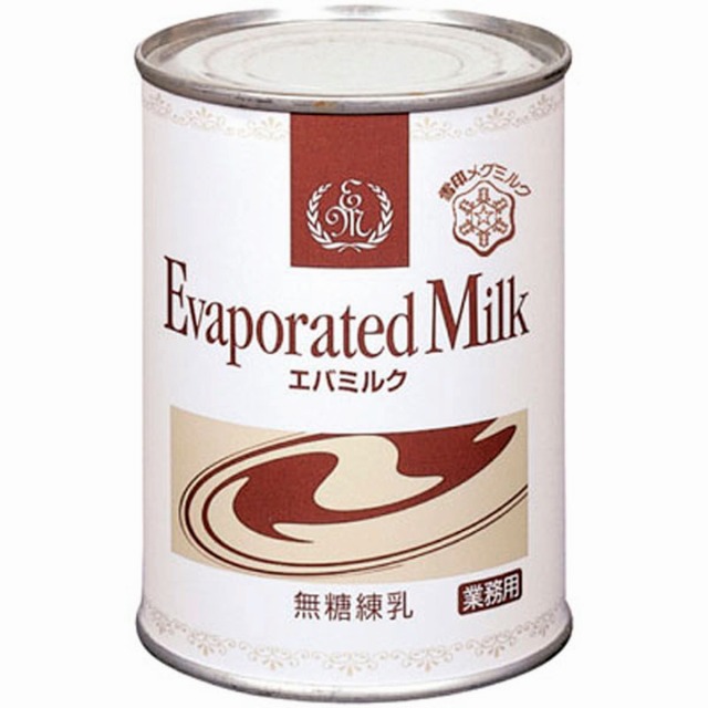 筑波乳業)エバミルクT411g缶【新商品】