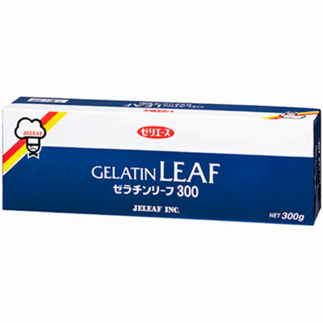 ジェリフ)ゼラチンリーフ300  300g【新商品】