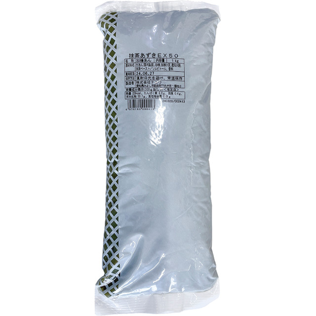 ナニワ)抹茶あずきEX501kg【季節限定4月-8月】【新商品】