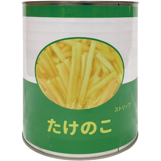 丸松物産)SDF麻筍ストリップ (固形1800g、内容総量2950g) 1号缶【旧商品 660530 からの切り替え】