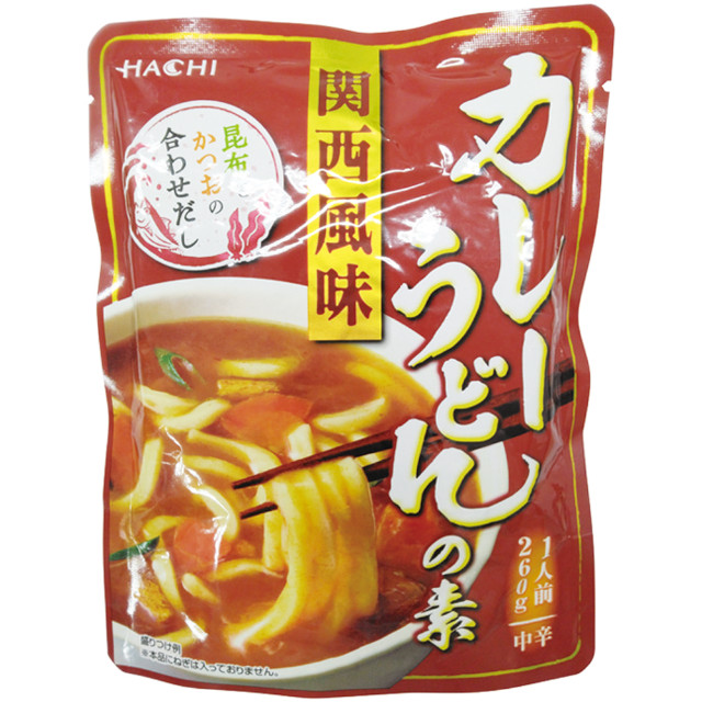 ハチ食品)関西風味カレーうどんの素 1食260g【旧商品 620479 からの切り替え】