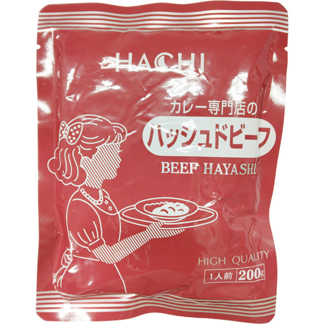 ハチ食品)カレー専門店のハッシュドビーフ 1食200g【旧商品 620184 からの切り替え】