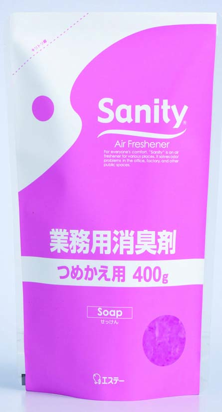 【販売終了】エステー業務用消臭剤 タンクタイプ 石けん 500g