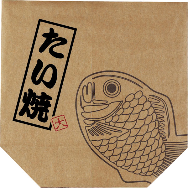 2029 たいやき用亀甲袋 90×215×215mm 100枚