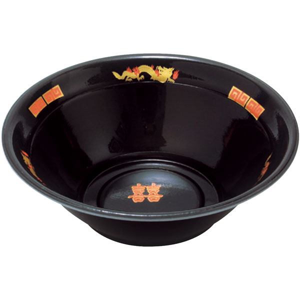 ラーメン 本体 大 黒龍 パイ216×75mm 50枚