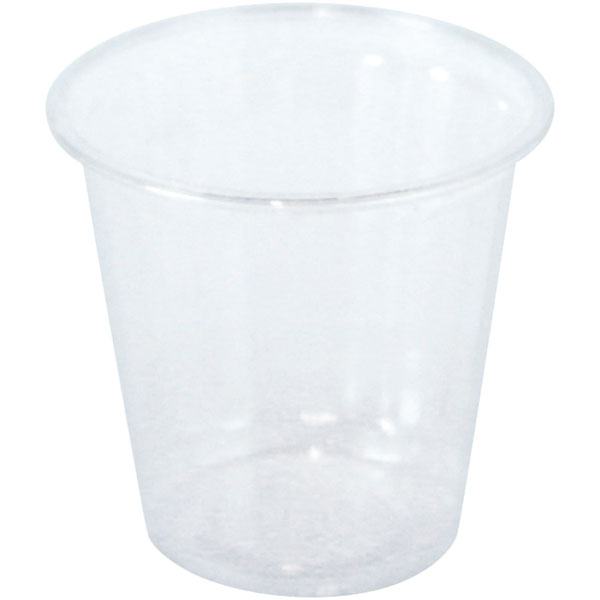 試飲用PETコップ 透明 AS(A-PET) 2オンス KT パイ51×47mm 100個