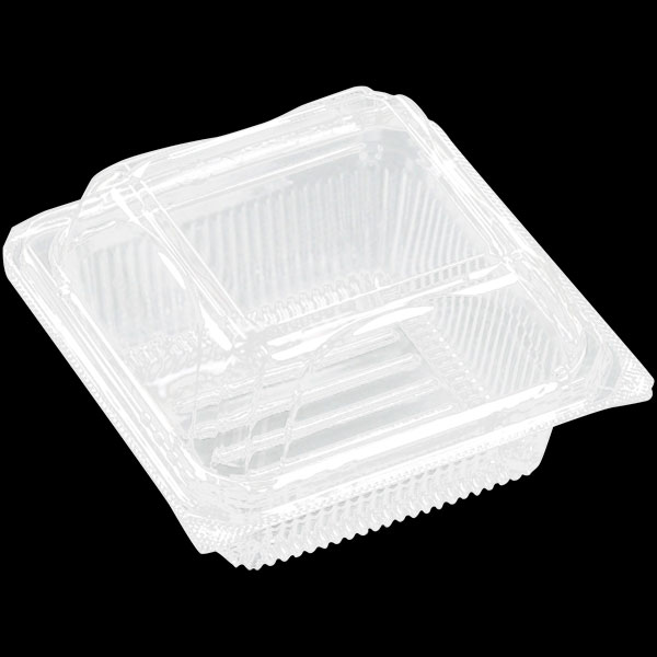 APSA14-14(75)透明エコ 140×140×80(32)mm 50枚入【新商品】