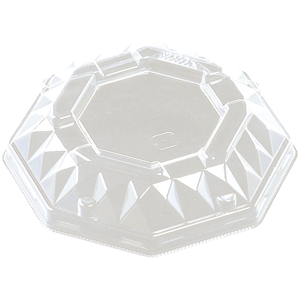 T-AP八角カップ-105嵌合蓋 109×109×25mm 50枚入【新商品】