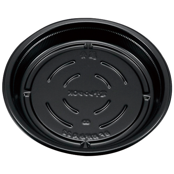 BFお好み本体黒丸22 φ222×31mm 50枚入【新商品】