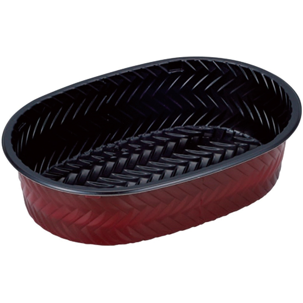 アジロわっぱ弁当本体タメ 約185×127×45mm 100枚入【新商品】