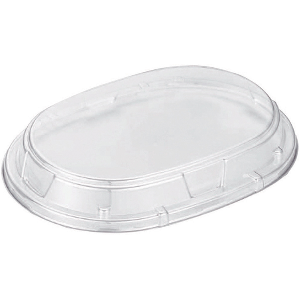 アジロわっぱ弁当透明蓋 約190×137×25mm 100枚入【新商品】