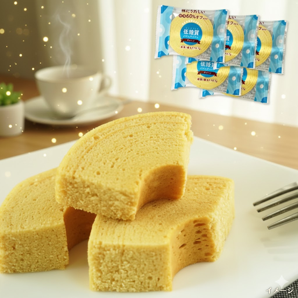 [直送品] 糖質60%オフ 低糖質ミニバウムクーヘン プレーン 5個セット 【4～5営業日以内に出荷】 メール便 送料無料